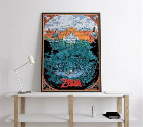 The Legend of Zelda Poster the Legend of Zelda Digital Print - Etsy