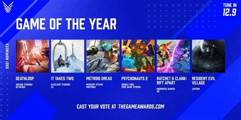 The Game Awards 2021 Voting Polls Are Now Open! — GameTyrant