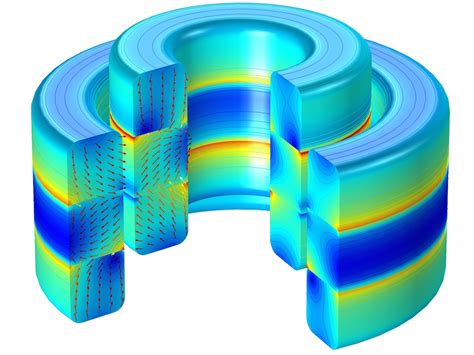 Modeling Magnetic Bearings in COMSOL Multiphysics | COMSOL Blog