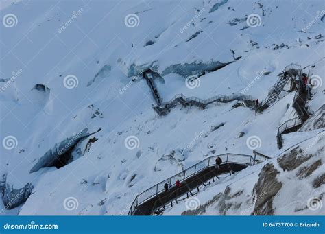 Ice Caves in Chamonix, France Stock Photo - Image of snow, french: 64737700