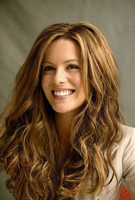 hairstyles trend: Kate Beckinsale Blonde Hair