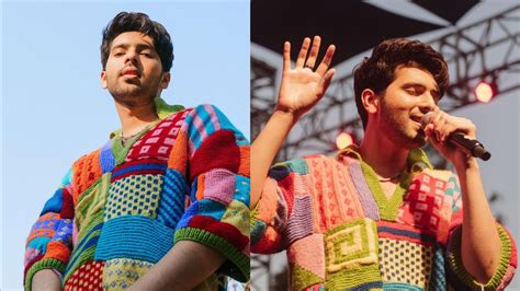 Armaan Malik drops in Spring glam in cute multicoloured t-shirt | IWMBuzz