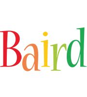 Baird Logo | Name Logo Generator - Smoothie, Summer, Birthday, Kiddo, Colors Style