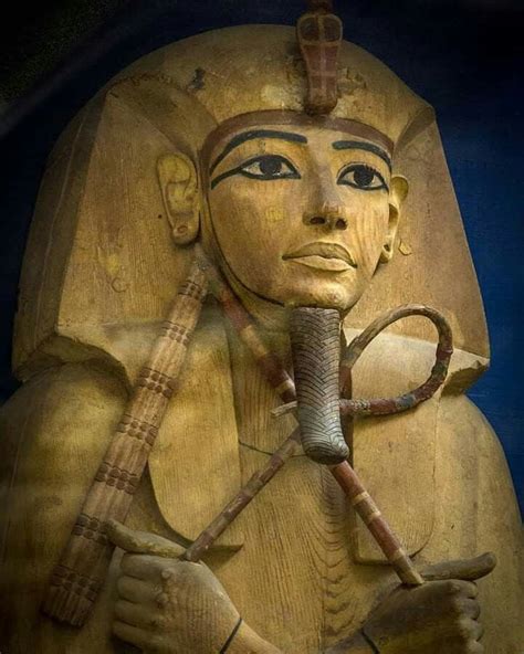 The wooden coffin of King Ramses II. Source Ancient Egyptian ...