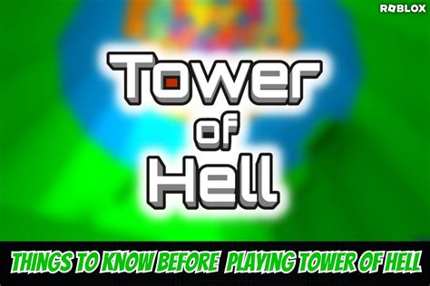 10 things you should know before playing Tower of Hell in Roblox