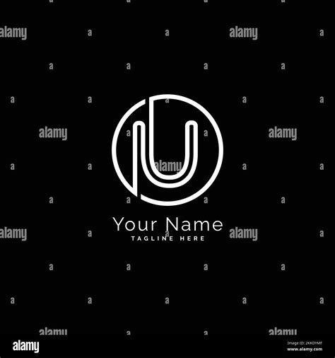 Letter U Logo Vector Design Template, Round Shape image with Alphabet U Stock Vector Image & Art ...