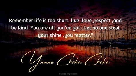 Yvonne Chaka Chaka Quotes That Will Always Be Remembered - Uganda Empya