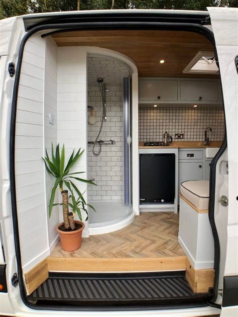 This Custom-Built Campervan Makes On-The-Road Living Easy - Living in a ...