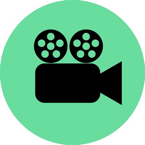 Movie projector, illustration, vector on white background. 13689942 ...