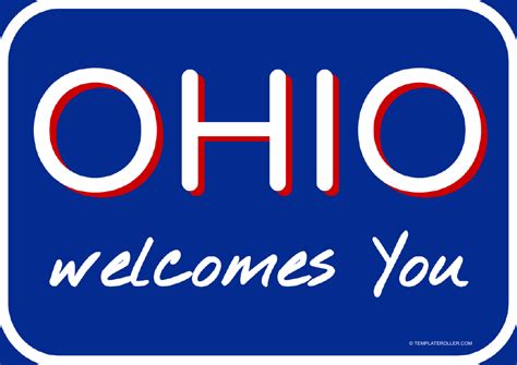 Welcome to Ohio Sign Template Download Printable PDF | Templateroller