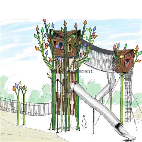 Large Stainless Steel Slide - China Outdoor Park Equipment,Outdoor ...