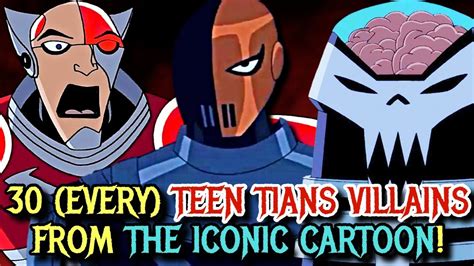 30 (Every) Villains Of Teen Titans (2003-2006) Cartoon, Iconic Show That Made Teen Titans ...