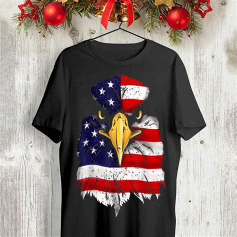 American Flag Bald Eagle Patriotic Freedom shirt, hoodie, sweater ...