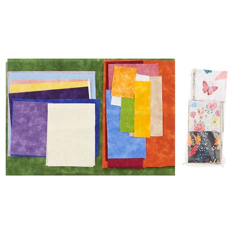 Iris Garden Watercolor Quilt Kit