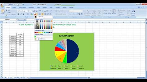 Panduan Lengkap Cara Membuat Diagram Lingkaran Di Word Dan Excel - Mobile Legends