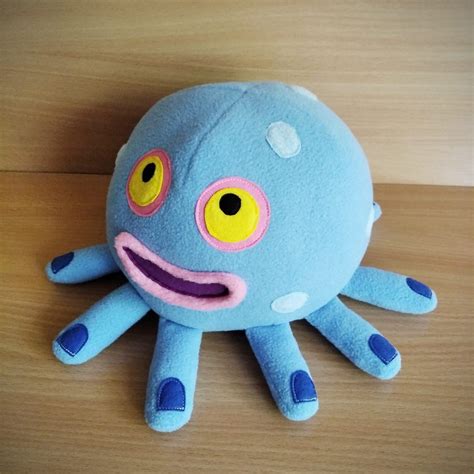 Toe Jammer Plush My Singing Monsters Soft Plush Toy Cute - Etsy