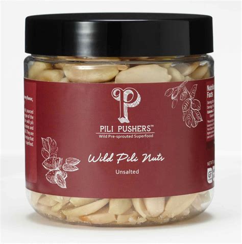 Unsalted Pili Nuts - 250g | Pili nut, Artisan food, Nutritious