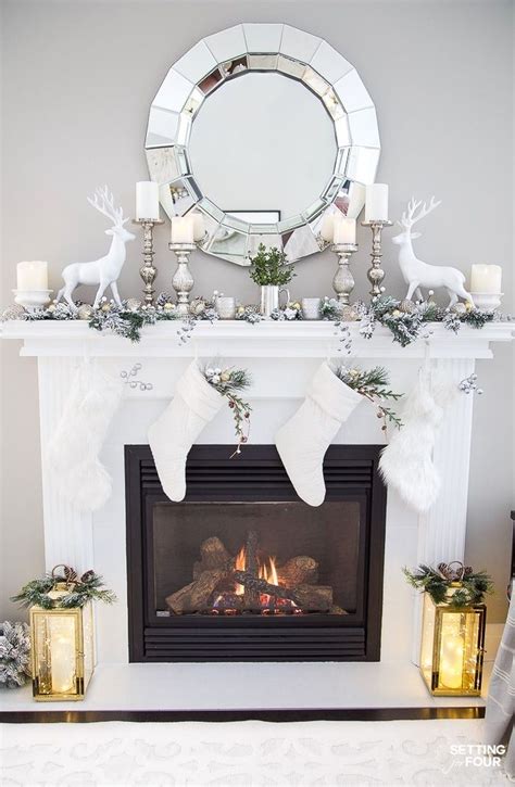 Holiday Fireplace Mantels – Fireplace Guide by Linda