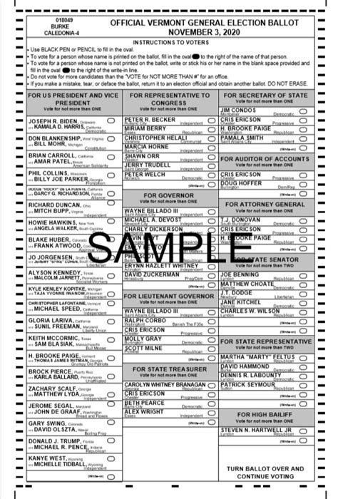 A Guide To Voting In Vermont For The 2020 General Election | Vermont Public Radio