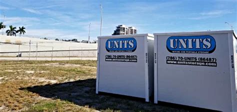 Portable Storage UNITS® & Containers Miami, FL - UNITS Storage Miami, FL