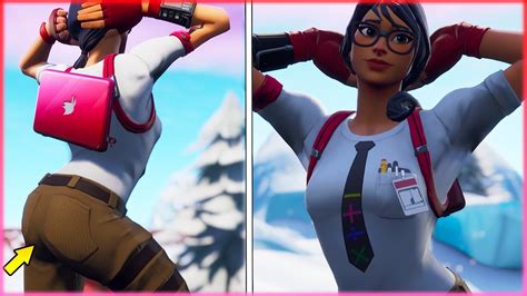 *NEW* THICC SCHOOL GIRL SKIN "MAVEN" WITH A CUTE BOOTY 😍 ️ FORTNITE ...