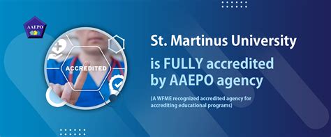 Martinus University is fully accredited by AAEPO.