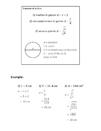 How to Find the Diameter of a Circle - wikiHow