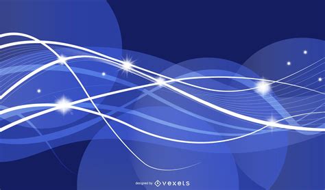 Abstract Blue Light Vector Background Vector Download