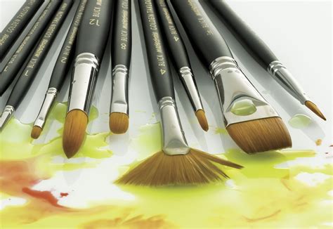 Blick Brushes - BLICK art materials | Mini canvas art, Watercolor brush ...