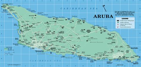 Aruba Map