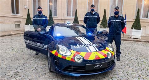 French Police Collect Keys To New Alpine A110s Pursuit Vehicles | Carscoops