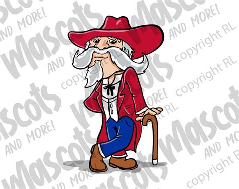 Rebel Mascot in Vector Jpeg Png Pdf Eps Svg - Etsy