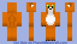 Cute Fox Minecraft Skin