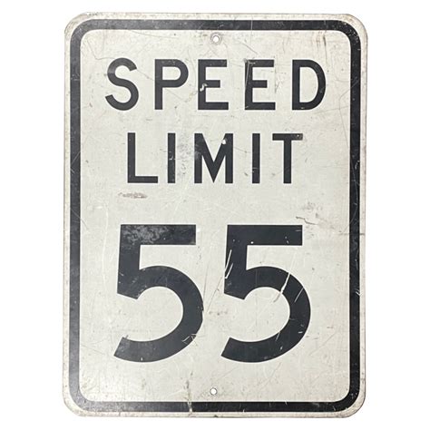 “SPEED LIMIT 55 MPH” SIGN | Air Designs