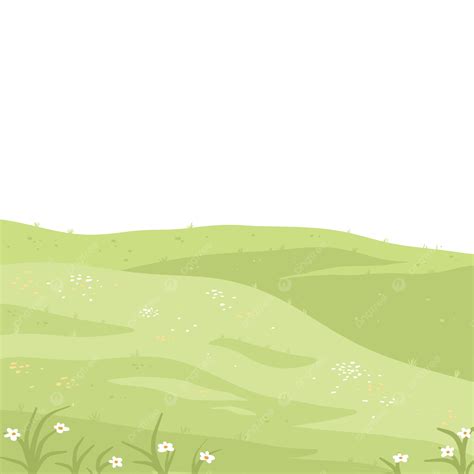 Cute Handdrawing Hill Nature Background Cartoon, Hill Background ...