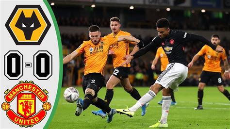 Wolves Vs Manchester United 0-0 Goals and Full Highlights – 2020