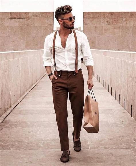 Total 91+ imagen suspenders outfit men - Abzlocal.mx