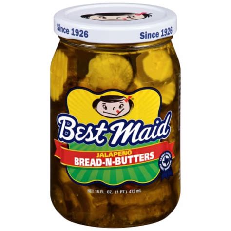 Best Maid Jalapeno Bread-n-Butter Pickles, 16 oz - Kroger