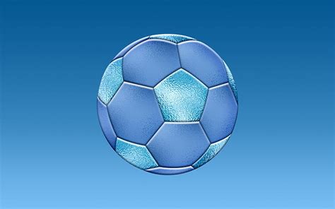 Blue And White Soccer Hd