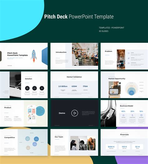 Pitch Deck PowerPoint Template - PPTWear.com | Download PPT