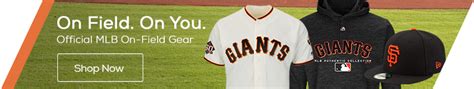 San Francisco Giants Apparel, Giants Gear, Merchandise, Shop Giants ...