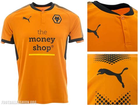 Wolverhampton Wanderers FC 2017/18 PUMA Home Kit - FOOTBALL FASHION