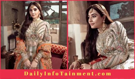 Dur e Fishan Mesmerizing Bridal Shoot | Dailyinfotainment