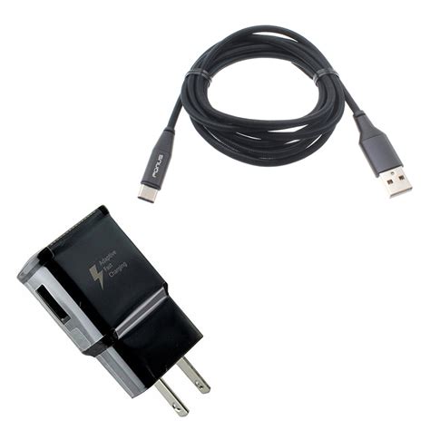 Type-C Fast Home Charger for Samsung Galaxy Tab A 10.1 (2019) - 6ft USB Cable Quick Power ...