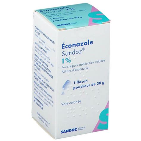 Econazole 1% Powder Sandoz 30 g