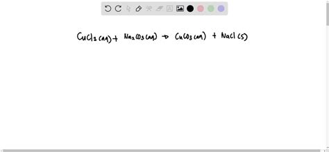 SOLVED: 'When copper (II) chloride reacts with sodium carbonate in an aqueous solution, copper ...