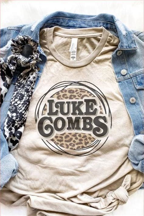 Yep, this went home with me! {Luke Combs Tee} www.ellamaes.com | Cute shirt designs, Country ...