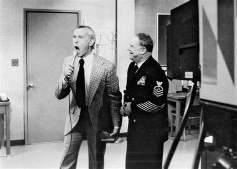 Don Rickles with Johnny Carson, who burst into a taping of “CPO Sharkey ...