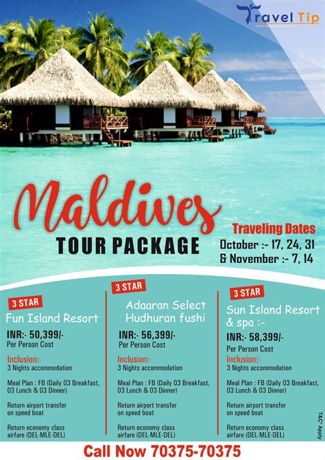 Maldives Tour Package... - Travel Tip Immigration Services