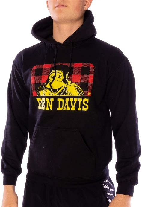 Ben Davis Lumberjack - Sudadera con capucha para hombre, color negro: Amazon.es: Ropa